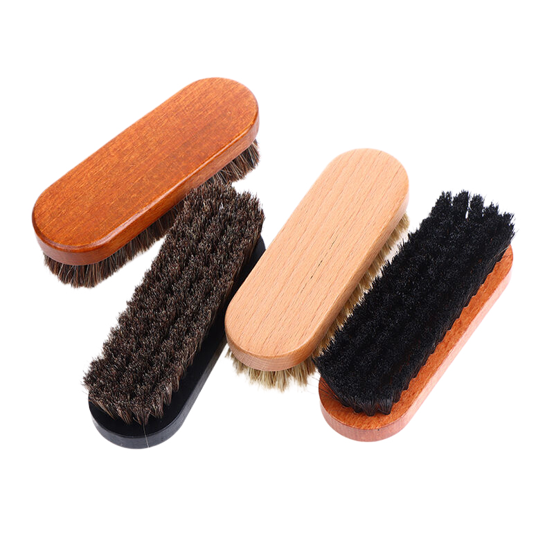 Brushing Boot Horse - 1 buah sikat perawatan sepatu bulu