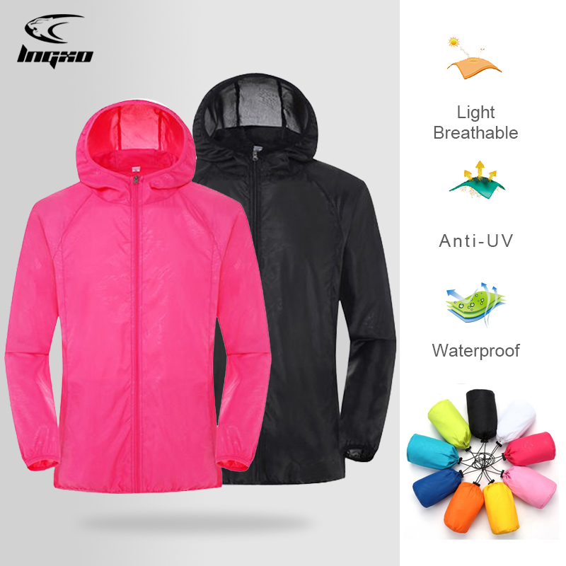 Outdoor Sport Coat - Pria Wanita Jaket Mendaki Tahan Air