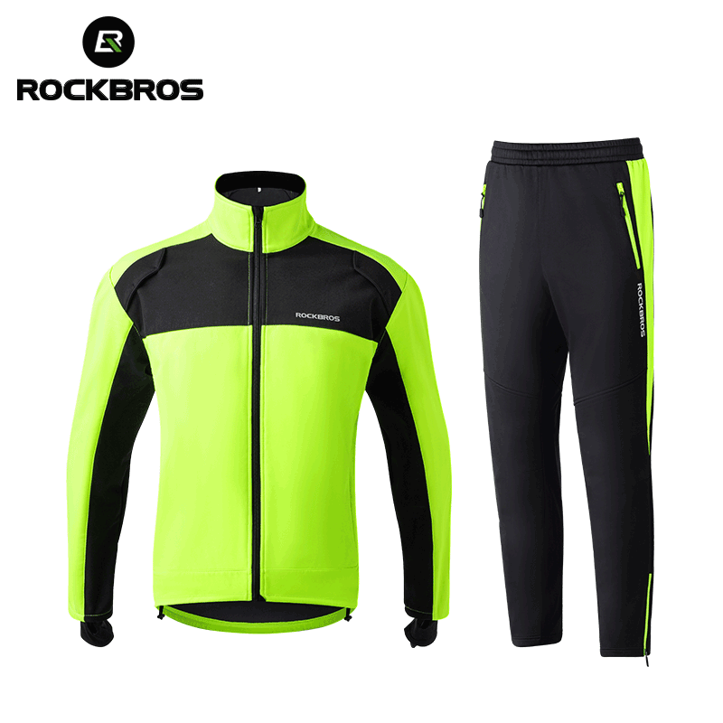 Outdoor Sport Winter Jacket - ROCKBROS Set Pakaian Bersepeda Musim Gugur