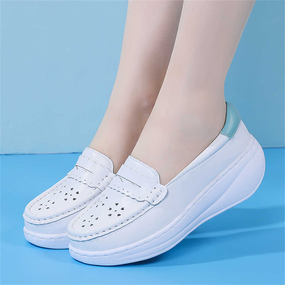 Outdoor Sport Festival - Sepatu Pelatih Wanita Biru Langit Tanpa