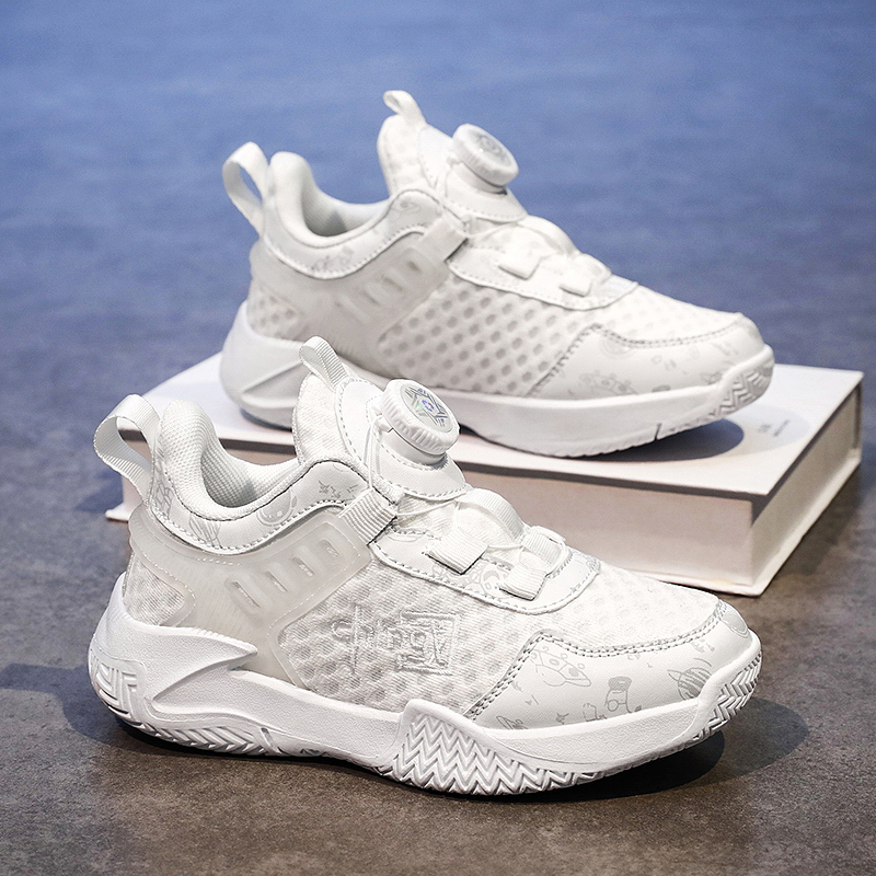 Outdoor Sport Court Flooring - Sepatu Basket Anak Unisex Serbaguna Sederhana,