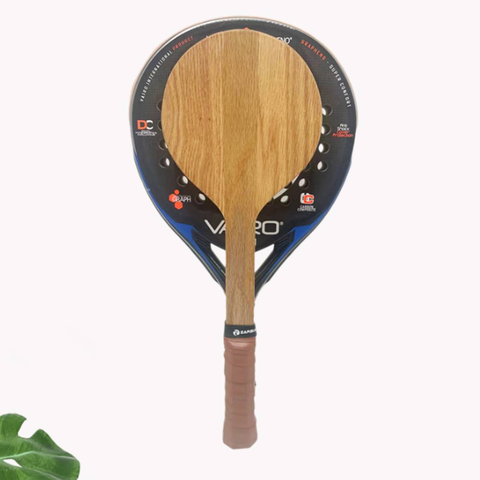 Outdoor Sports Accessories - Raket Tenis Pantai Kayu, Raket Latihan