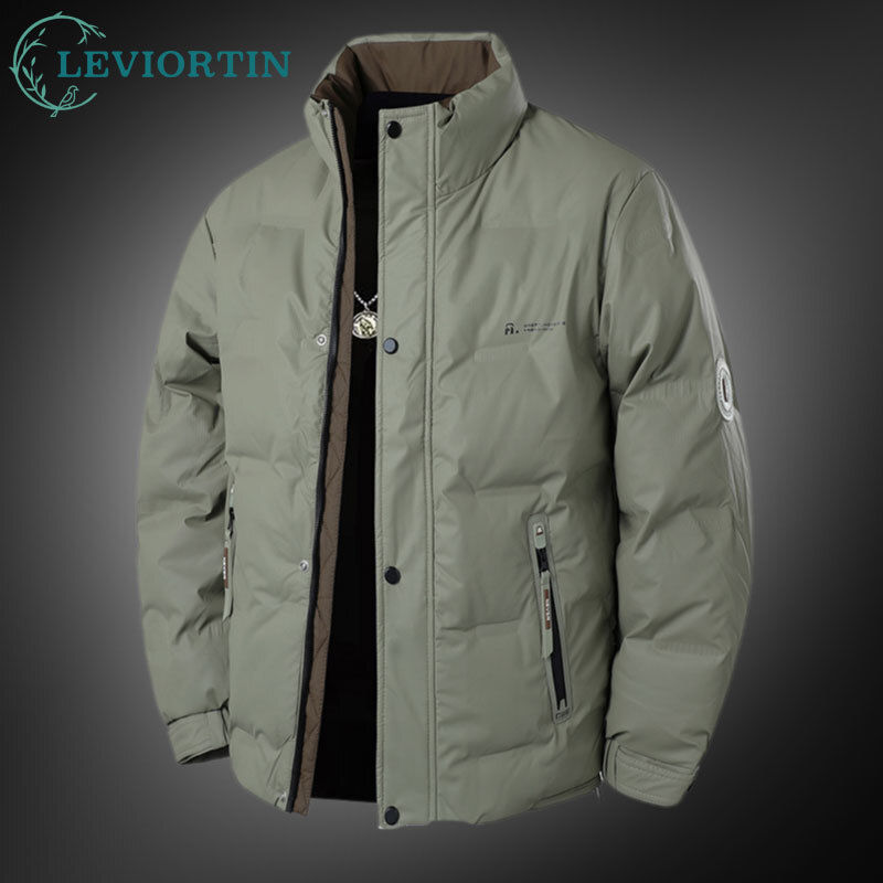 Outdoor Sport Winter Jacket - Jaket Bulu Angsa Putih Pria Musim