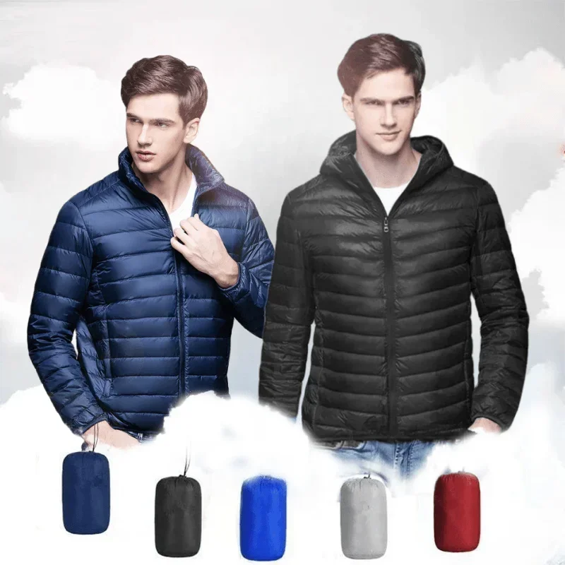 Outdoor Sport Winter Jacket - UETEEY jaket bulu angsa portabel pria,