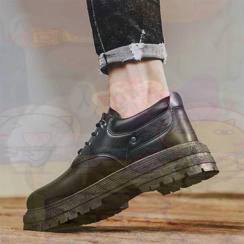 Outdoor Sport Festival - Sepatu Pria Tenis Pelatih Fashion Kulit
