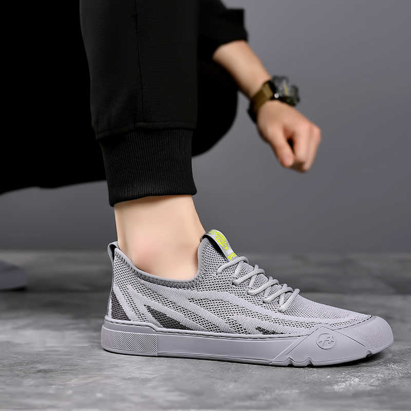 Outdoor Sport Festival - Sepatu Sneakers Kulit Asli Pria Musim
