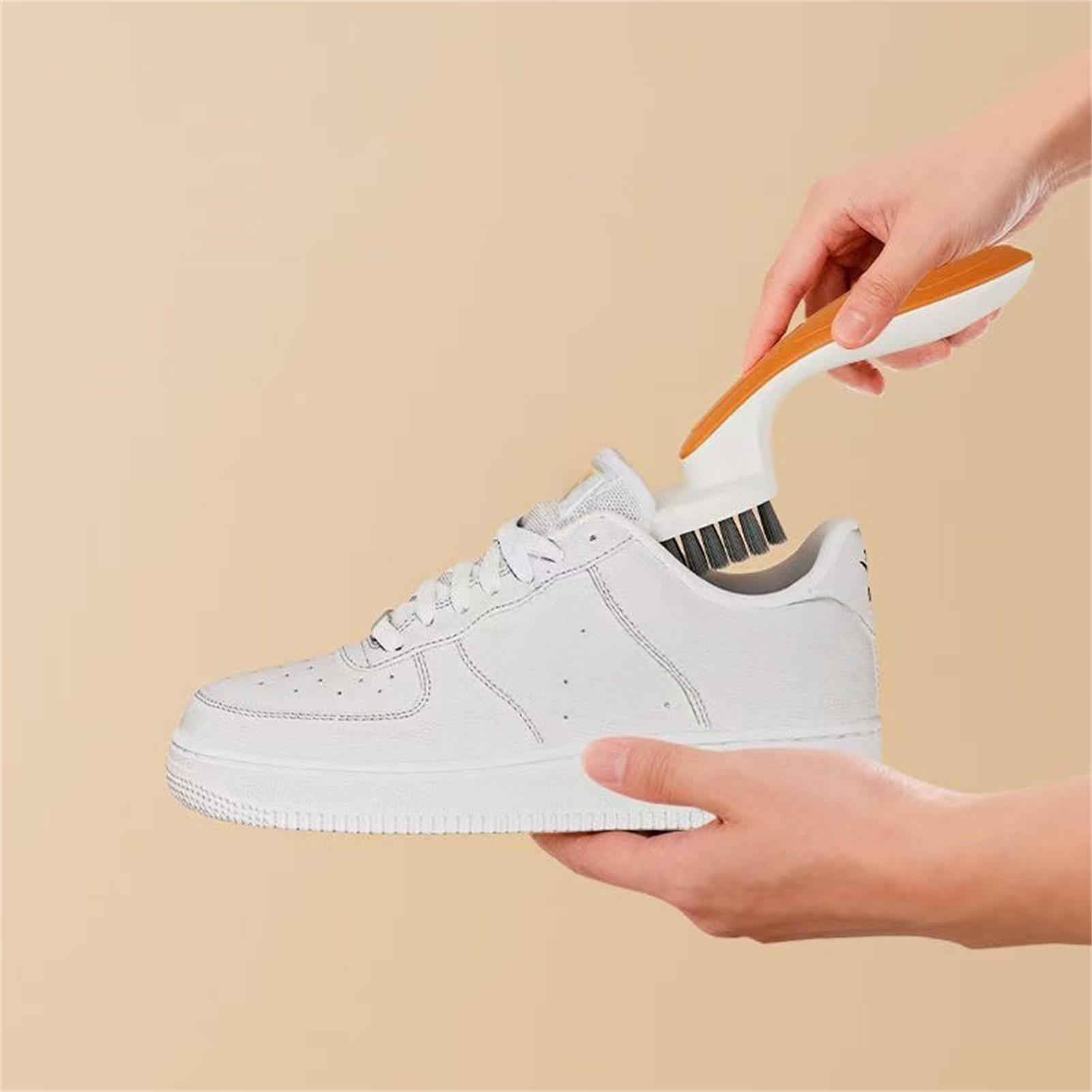 Brushing Boot Horse - Sikat Sepatu Bulu Lembut untuk Membersihkan