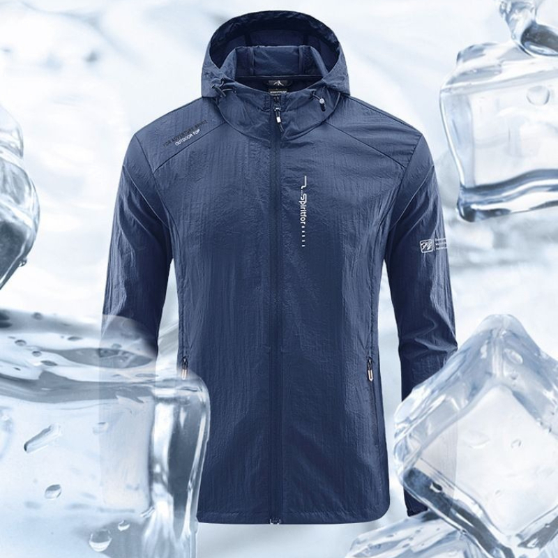 Outdoor Sport Coat - Jaket Olahraga Gym Windbreaker Ultra Ringan,