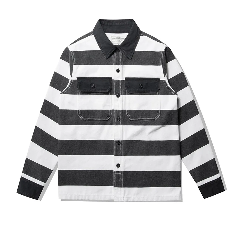 Jaket Pria Bergaris 16oz Bahan - Outdoor Sport Winter Jacket ulasan dan harga