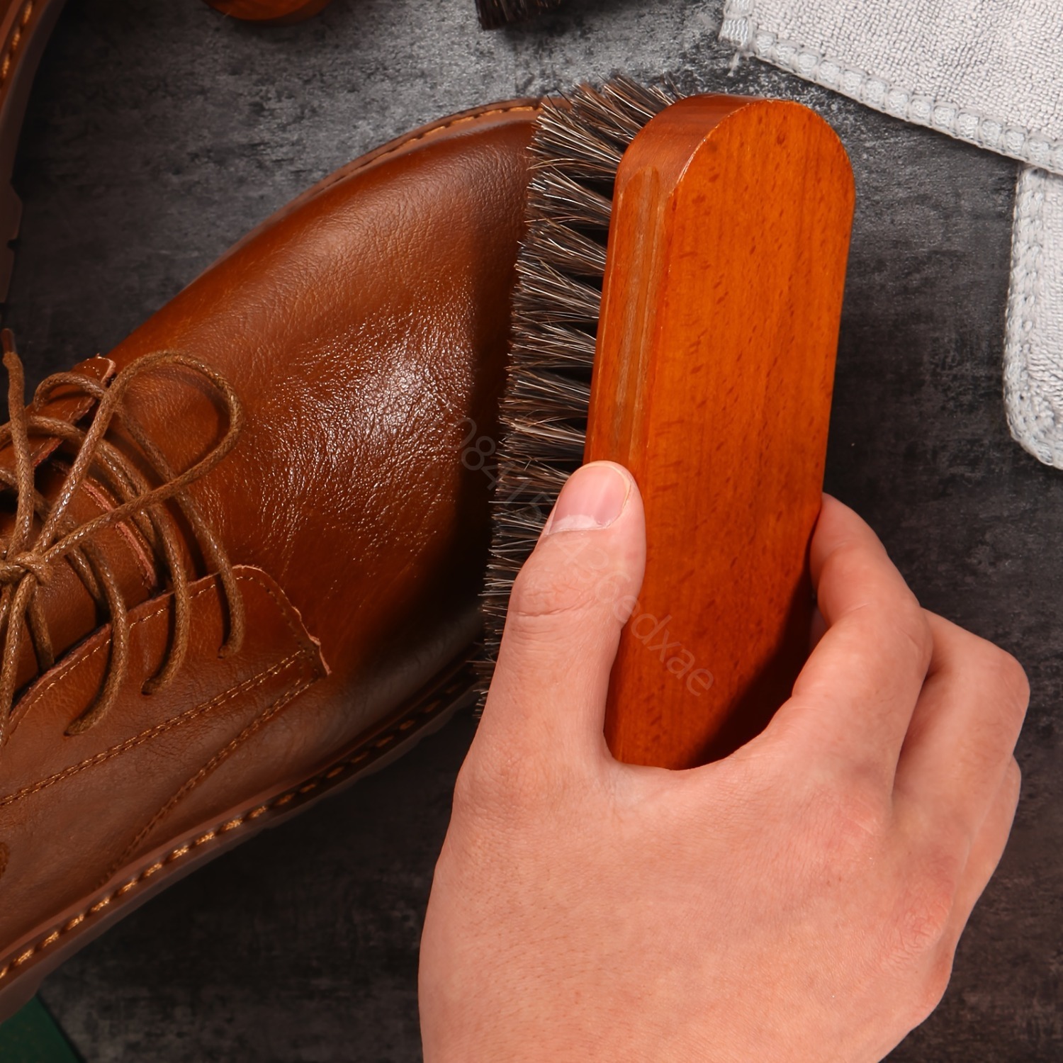 Sikat Sepatu Gagang Panjang Si - Brushing Boot Horse ulasan dan harga