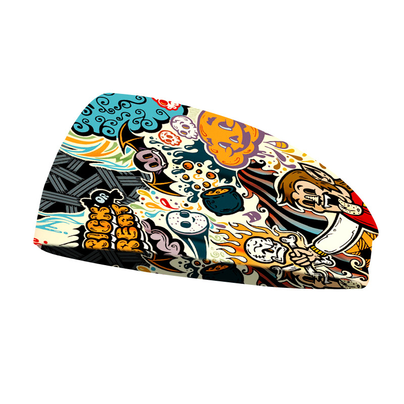 Kreatif Graffiti Uniseks Elast - Outdoor Sport Gym ulasan dan harga