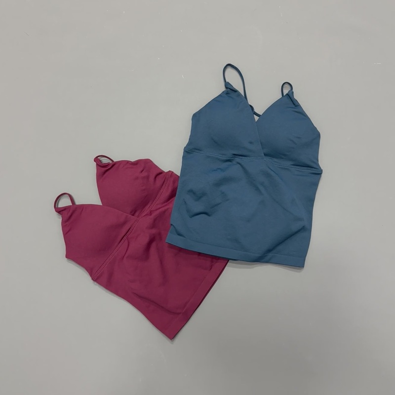 Tank Top Olahraga Wanita Pembe - Outdoor Sport Gym ulasan dan harga