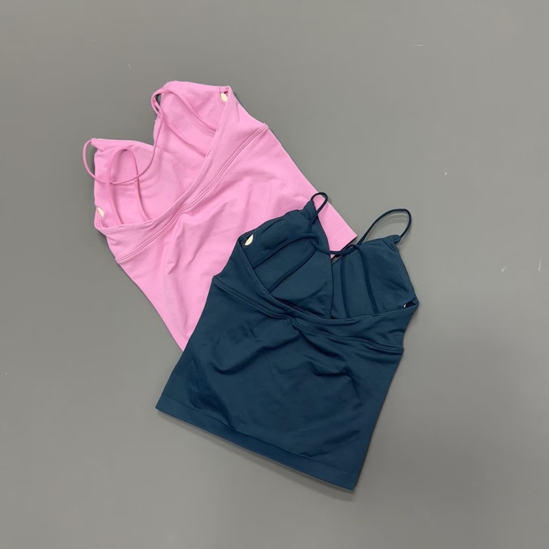 Tank Top Olahraga Wanita Pembe - Outdoor Sport Gym ulasan dan harga