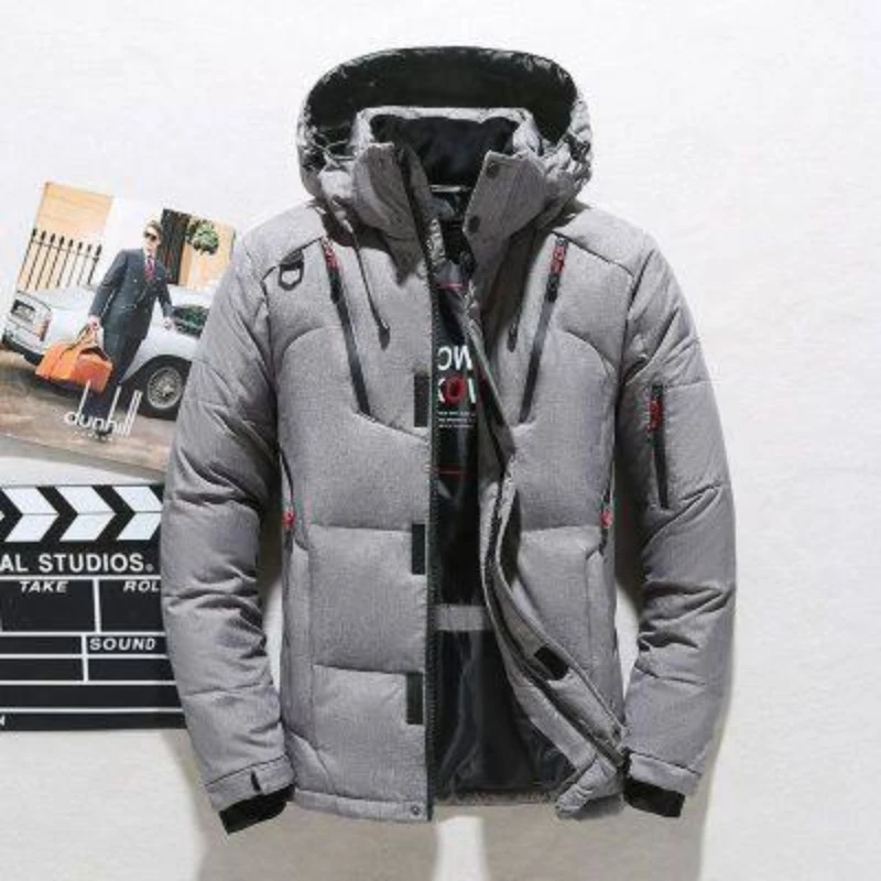 Jaket Bulu Angsa Pria Pendek J - Outdoor Sport Winter Jacket ulasan dan harga