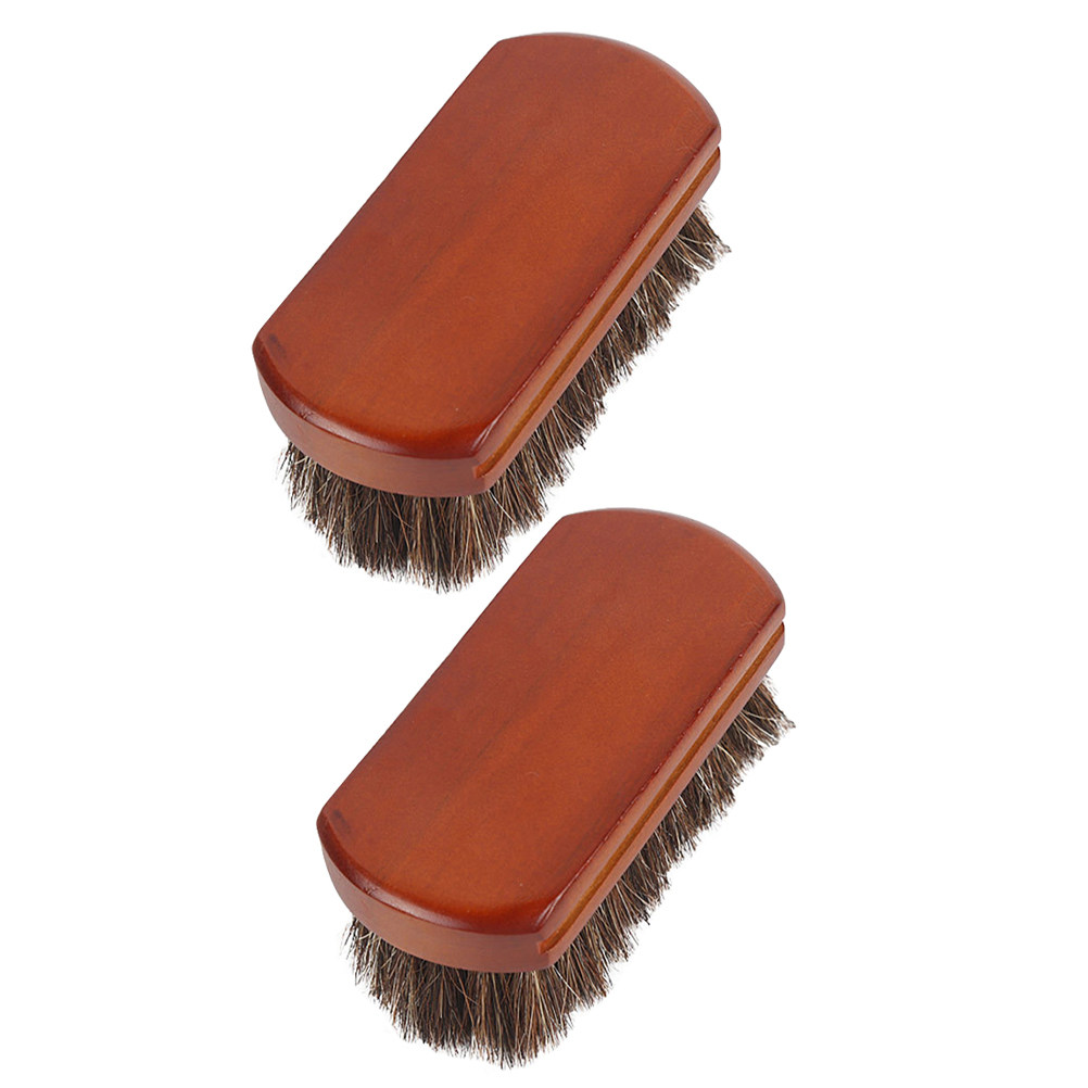 2 Buah Sikat Sepatu Bulu Kuda, - Brushing Boot Horse ulasan dan harga