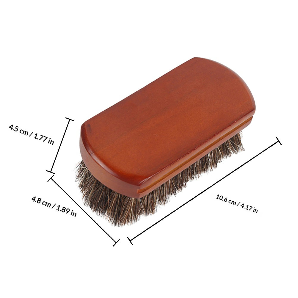 2 Buah Sikat Sepatu Bulu Kuda, - Brushing Boot Horse ulasan dan harga