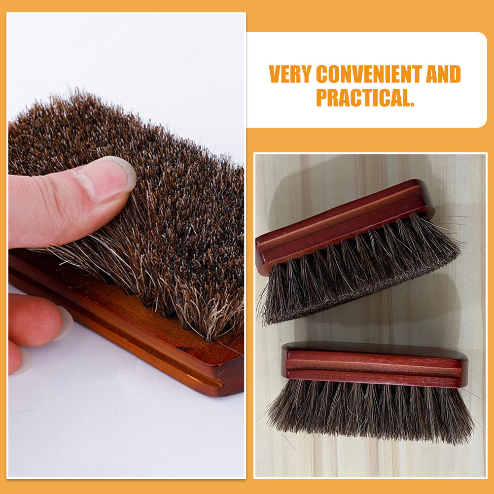 2 Buah Sikat Sepatu Bulu Kuda, - Brushing Boot Horse ulasan dan harga
