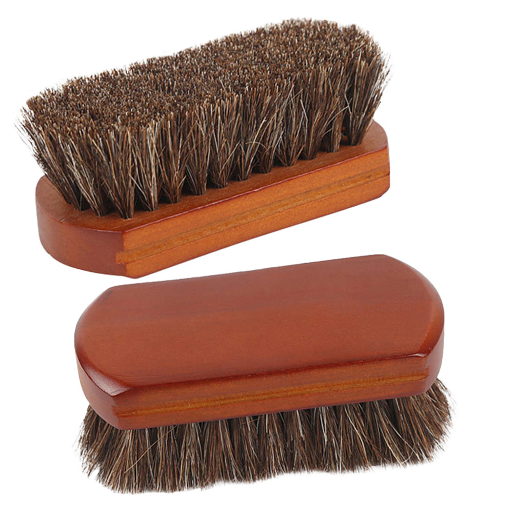 2 Buah Sikat Sepatu Bulu Kuda, - Brushing Boot Horse ulasan dan harga