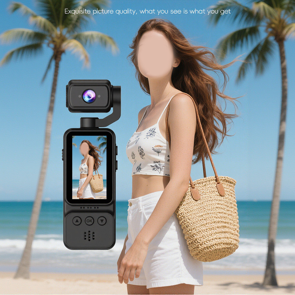Perekam Vlogging Genggam 4K Wi - Outdoor Sport Camera ulasan dan harga