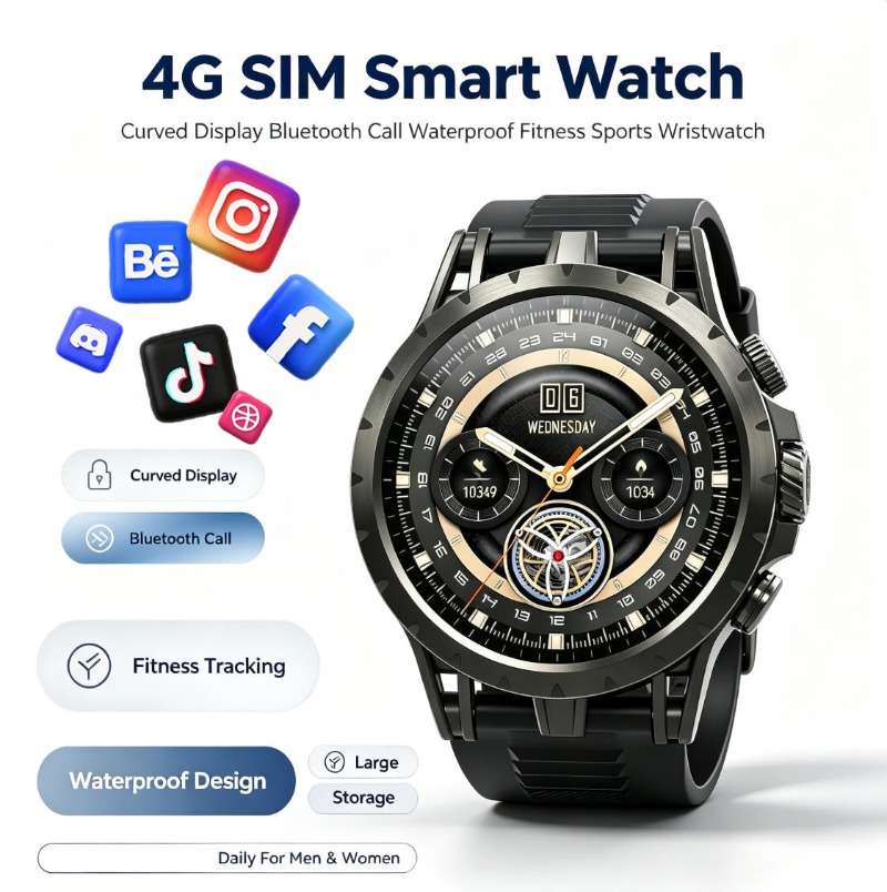 Jam Tangan Pintar Kebugaran Lu - Outdoor Sport Camera ulasan dan harga