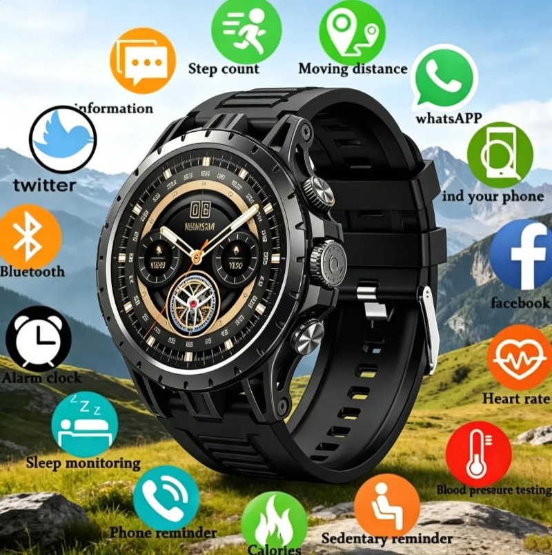Jam Tangan Pintar Kebugaran Lu - Outdoor Sport Camera ulasan dan harga