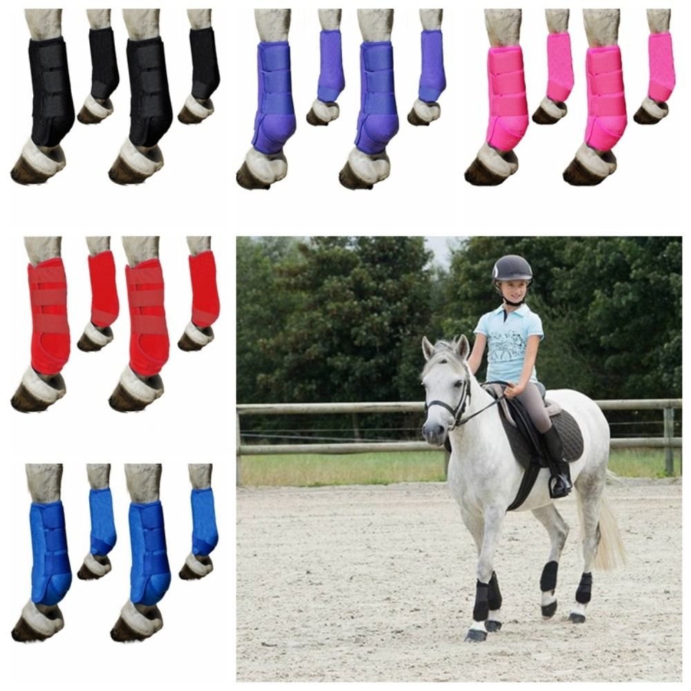 4pcs/set Pelindung Kaki Kuda W - Brushing Boot Horse ulasan dan harga