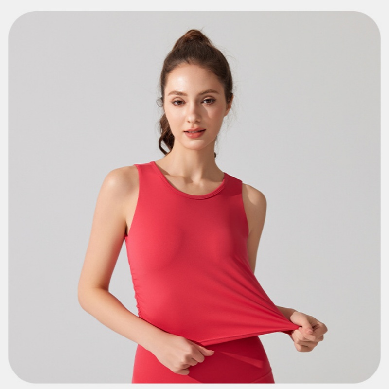 Tank Top Yoga Wanita Warna Sol - Outdoor Sport Gym ulasan dan harga