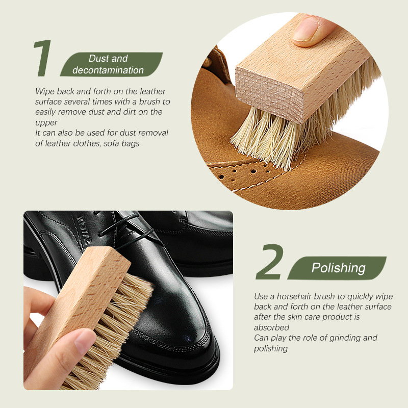 1/4 PCS Set Sikat Sepatu – Nyl - Brushing Boot Horse ulasan dan harga