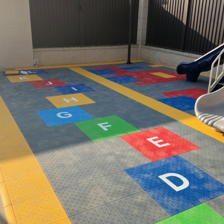 Ubin Lapangan Basket PP Profes - Outdoor Sport Court Tiles ulasan dan harga