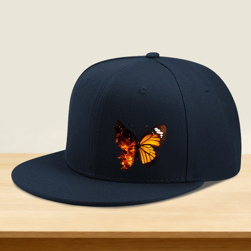 1 Buah Topi Hip-Hop Motif Kupu - Outdoor Sport Festival ulasan dan harga