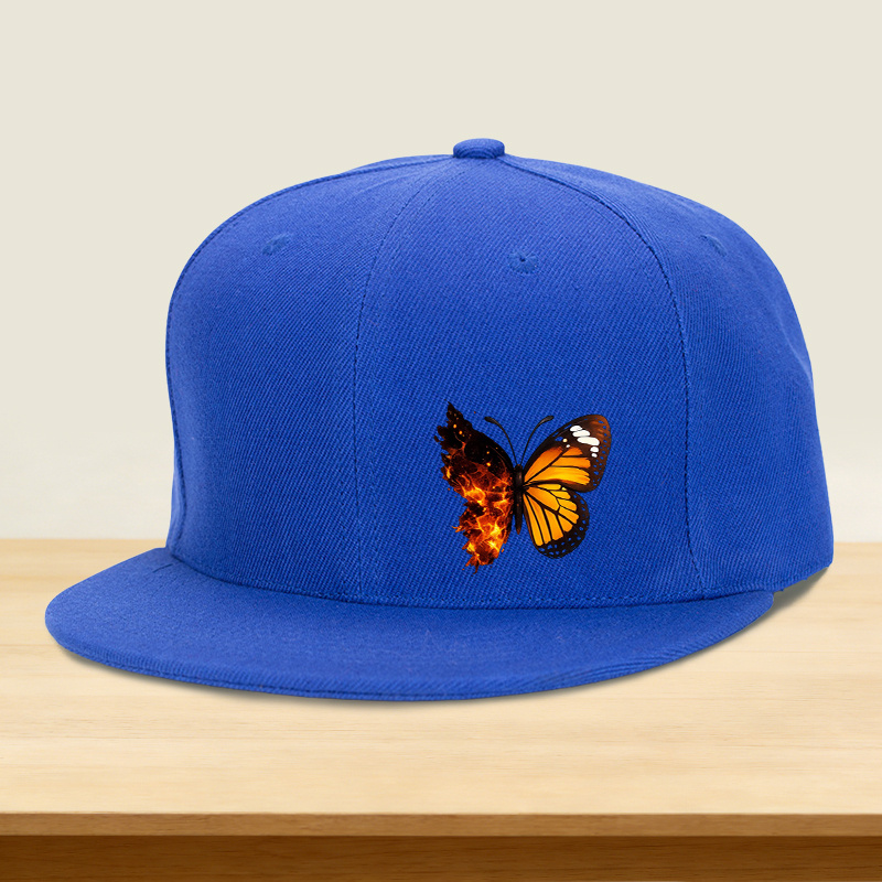 1 Buah Topi Hip-Hop Motif Kupu - Outdoor Sport Festival ulasan dan harga